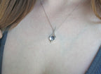 Lavender Quartz Pendant Necklace