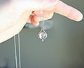 Lavender Quartz Pendant Necklace