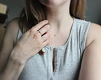 Lumen Diamond Solitaire Necklace | A handcrafted diamond solitaire necklace designed around simplicity, light, and everyday wear.