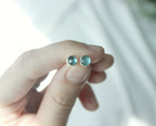 Ocean Blue Kyanite Stud Earrings