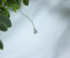 Lumen Diamond Solitaire Necklace | A handcrafted diamond solitaire necklace designed around simplicity, light, and everyday wear.