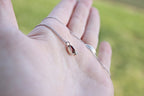 One-of-a-Kind Pink Winza Sapphire & Moissanite Necklace in Sterling Silver